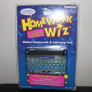 1997❤️Franklin Electronic HOMEWORK WIZ KID-210 Handheld Dictionary Speller